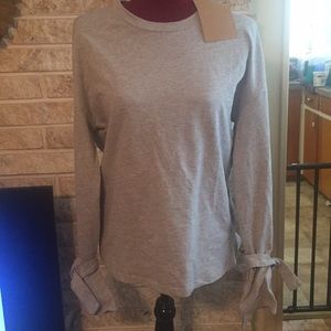 Tie sleeve detail shirt